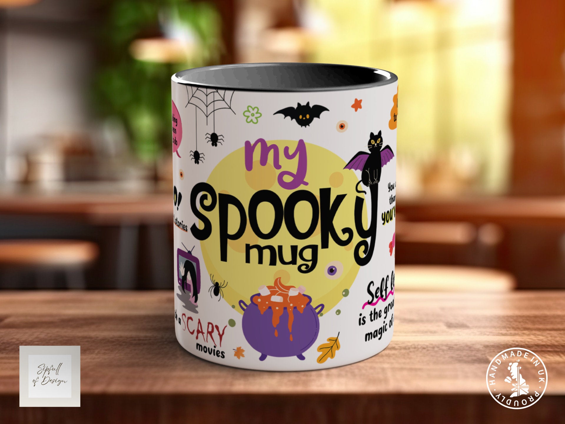 My Spooky Coloured Mug - Celebrate Halloween!